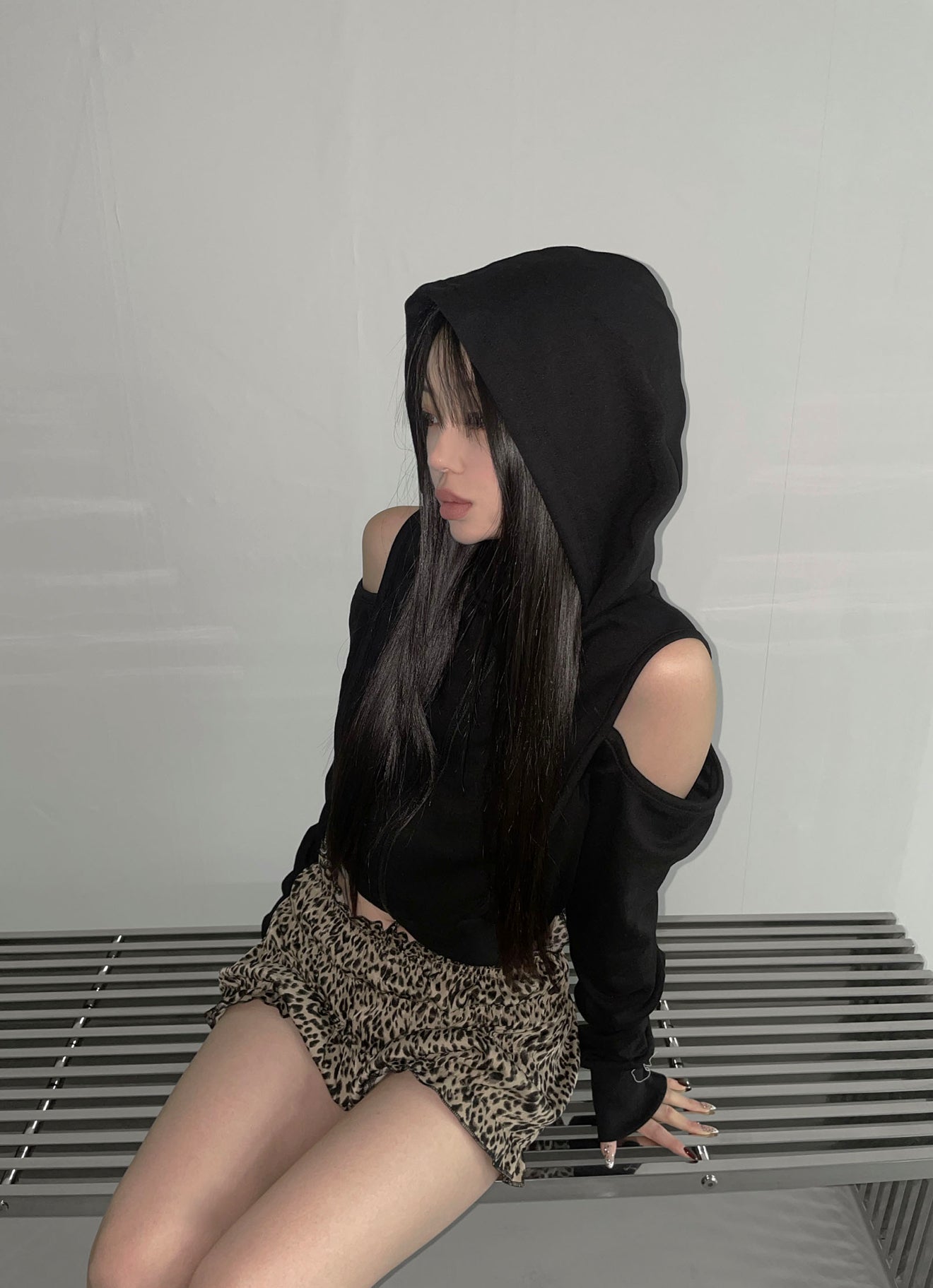 off shoulder top(3colour) [The Air Town]