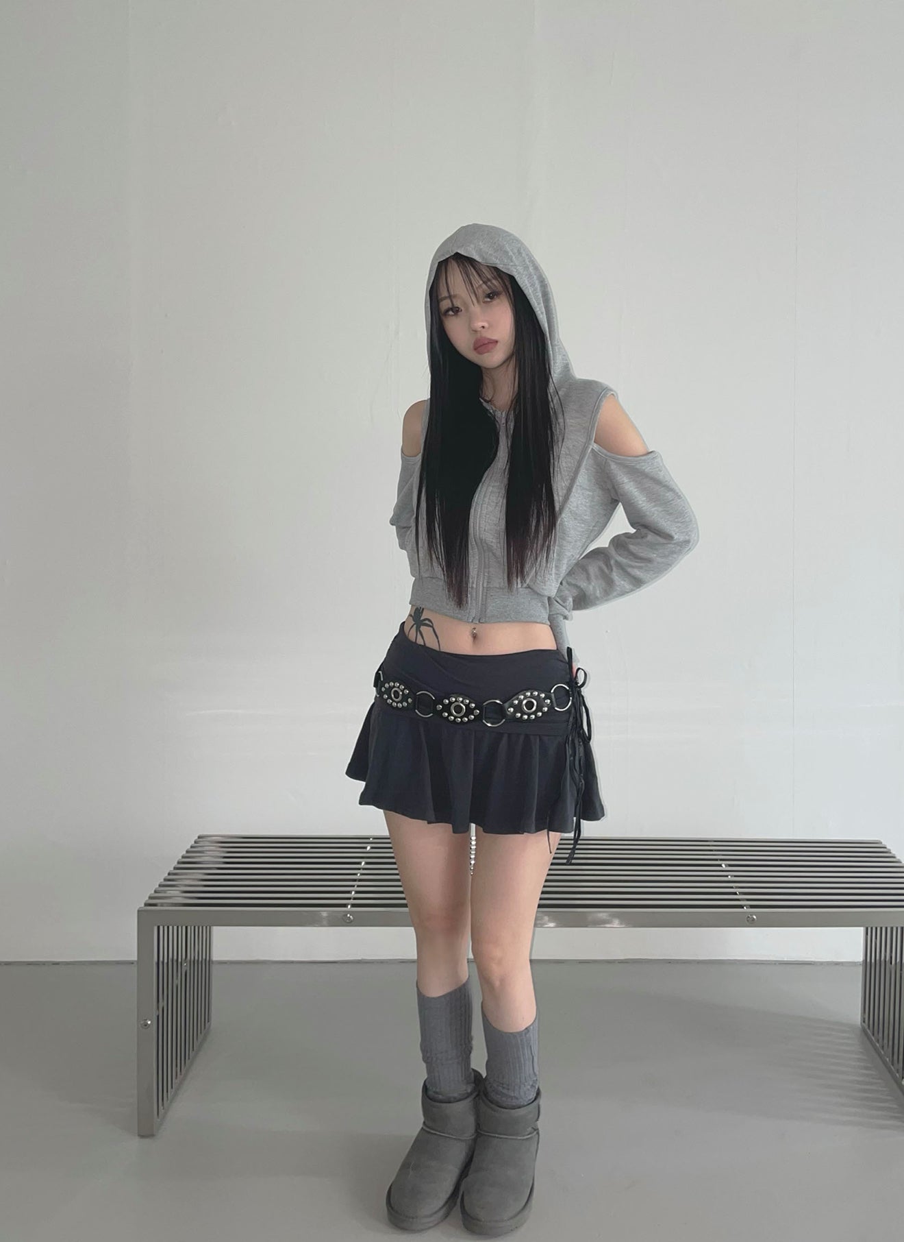 off shoulder top(3colour) [The Air Town]