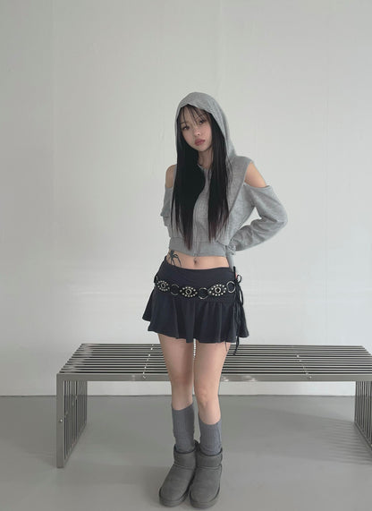 off shoulder top(3colour) [The Air Town]